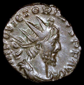 Ancient Coins - Victorinus Antoninianus - VIRTVS AVG - Treveri Mint 