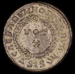 Ancient Coins - Constantine II Ae3 - CAESARVM NOSTRORVM - Siscia Mint