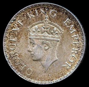 World Coins - 1941 B India 1 Rupee UNC