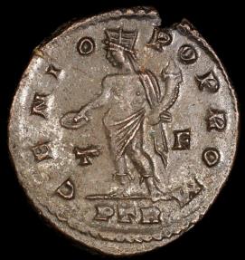 Ancient Coins - Licinius I Follis - GENIO POP ROM - Trier Mint