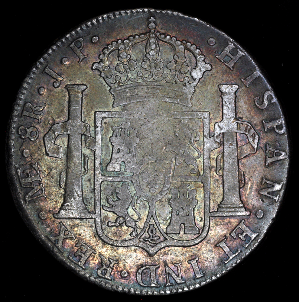 1807 LIMAE-JP Peru 8 Real - Carolus IIII - XF | South American Coins