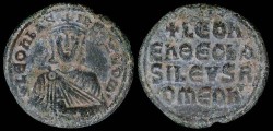 Ancient Coins - Leo VI Follis - Constantinople Mint
