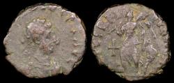 Ancient Coins - Arcadius 1/2 Centenionalis - SALVS REIPVBLICAE - Antioch Mint 