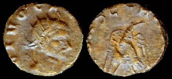Ancient Coins - Claudius II, Gothicus Antoninianus - CONSECRATIO - Rome Mint