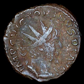 Ancient Coins - Victorinus Antoninianus - PAX AVG - Southern Mint 