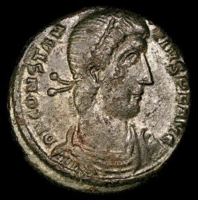 Ancient Coins - Constantius II Centenionalis - FEL TEMP REPARATIO - Thessalonica Mint