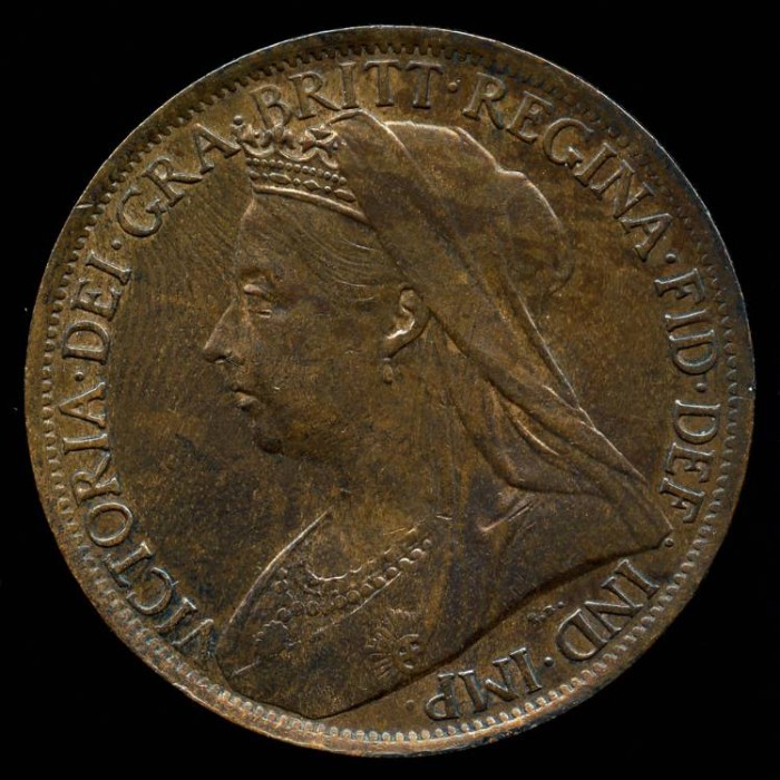 1901 Great Britain 1 Penny AU European Coins 1901-great-britain-1-penny-au-european-coins