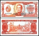 World Coins - 1967 Uruguay 100 Pesos - Jose Gervasio Artigas Arnal - UNC