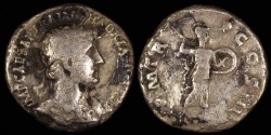 Ancient Coins - Hadrian Denarius - PM TRP COS III - Rome