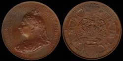 World Coins - 1897 GB - Queen Victoria Jubilee Medal