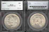 Us Coins - 1883o Morgan Dollar SEGS MS63
