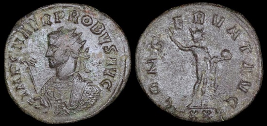 Ancient Coins - Probus Antoninianus - CONSERVAT AVG - Ticinum Mint 