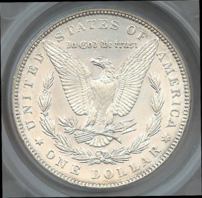 US Coins - 1889 Morgan Dollar - VAM 3 - SEGS MS61