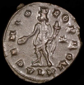Ancient Coins - Maximinus II Follis - GENIO POP ROM - London Mint