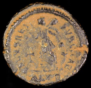 Ancient Coins - Arcadius Ae4 - SALVS REIPVBLICAE - Alexandria Mint 
