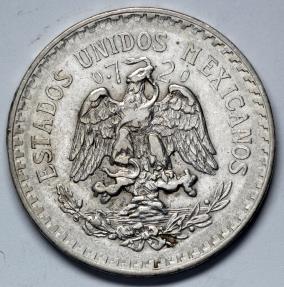 1920 M Mexico 1 Peso - United Mexican States - AU Silver | North ...