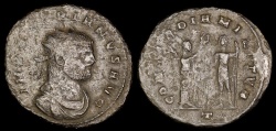 Ancient Coins - Florian Antoninianus - CONCORDIA MILITVM - Cyzicus Mint 