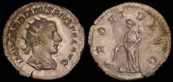 Ancient Coins - Gordian III Antoninianus - PROVID AVG - Rome Mint