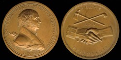 ウィリアム・ハワード・タフト 記念メダル 1909-1913 24K金メッキ ウィリアム・ハワード・タフト 記念メダル 1909-1913 24K