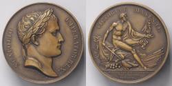 World Coins - 1807 France - Napoleon - Battle of Eylau by Jean-Bertrand Andrieu, Nicolas Brenet & Dominique Vivant, Baron de Denon
