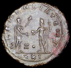 Ancient Coins - Probus Antoninianus - CLEMENTIA TEMP - Siscia Mint 