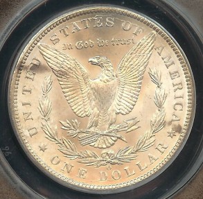 US Coins - 1899o Morgan Dollar ANACS MS64