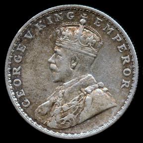 World Coins - 1914 (b) India (British) 1 Rupee XF