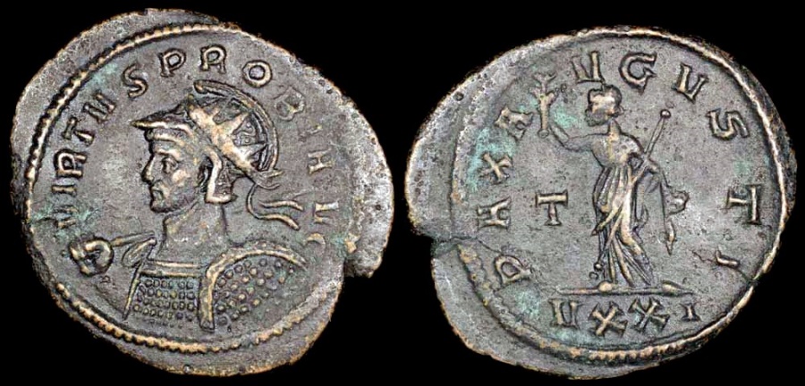 Ancient Coins - Probus Antoninianus - PAX AVGVSTI - Siscia Mint