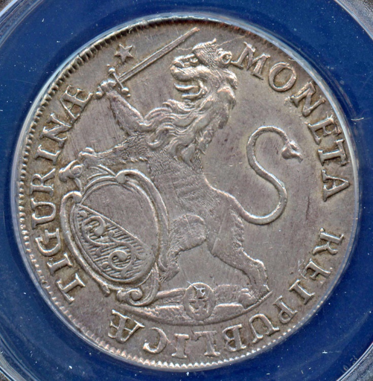 1768 Zurich 1/2 Thaler - City View - ANACS XF45 | European Coins