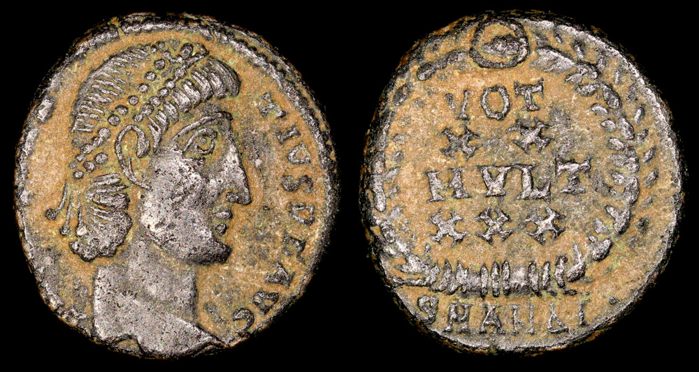 Constantius II Ae4 VOT XX MVLT XXX Antioch Mint Roman  