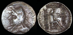 Ancient Coins - Mithradates I Drachm (171-138 BC) - Hekatompylos Mint