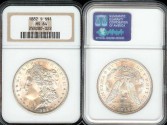 Us Coins - 1882s Morgan Dollar NGC MS64