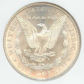 US Coins - 1880s Morgan Dollar NGC MS64