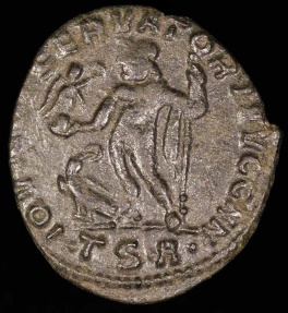 Ancient Coins - Licinius I Follis - IOVI CONSERVATORI AVGG NN - Thesalonica Mint
