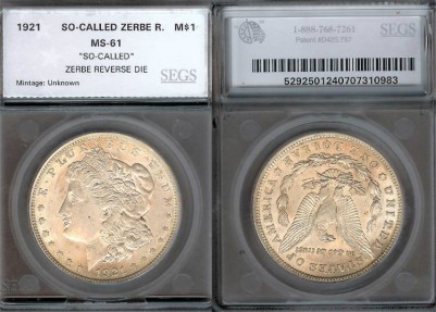 US Coins - 1921 Morgan Dollar (