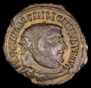 Ancient Coins - Licinius I Follis - IOVI CONSERVATORI - Alexandria Mint