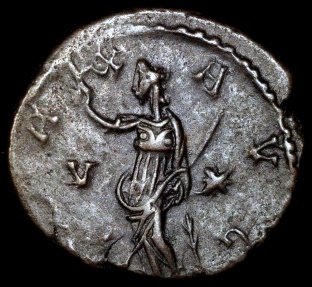 Ancient Coins - Victorinus Antoninianus - PAX AVG - Cologne Mint