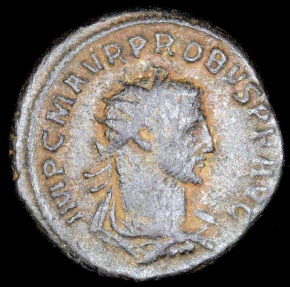 Ancient Coins - Probus Antoninianus - RESTITVT ORBIS - Antioch Mint