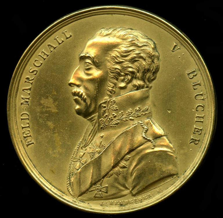 1814 Germany - Gebhard Leberecht von Blücher (Count / Prince), Prussian ...