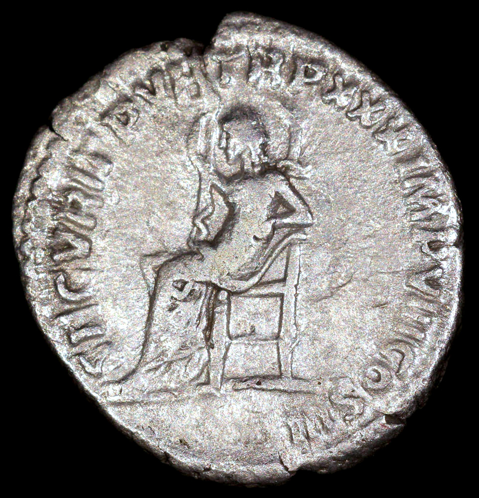 Marcus Aurelius Ar Denarius - SECVRITAS PVB TR P XXX IMP