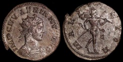Ancient Coins - Numerian Antoninianus - MARS VICTOR - Lugdunum Mint
