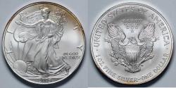 Us Coins - 2004 American Silver Eagle - Struck at West Point Mint (1 Full Ounce of Silver) BU