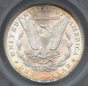 US Coins - 1885 Morgan Dollar SEGS MS63