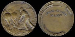 World Coins - 1912 France: Agricultural Prize Medal