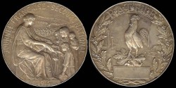 World Coins - 1915 France - French National Aid Day