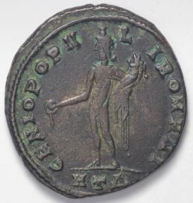 Ancient Coins - Diocletian Follis - GENIO POPVLI ROMANI - Heraclea Mint