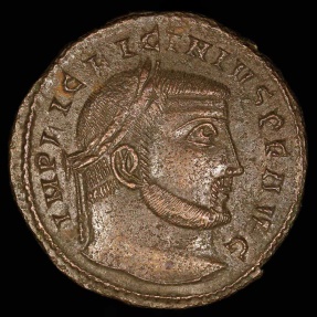 Ancient Coins - Licinius I Follis - IOVI CONSERVATOR - Siscia Mint
