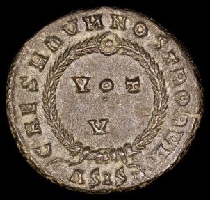 Ancient Coins - Crispus Ae3 - CAESARVM NOSTRORVM - Siscia Mint