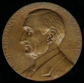 US Coins - 1919 US – Secretary of the Treasury William Gibbs 