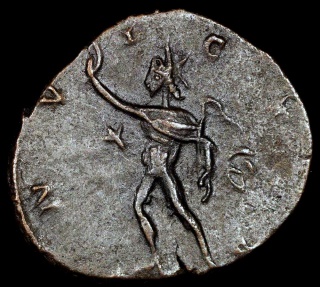 Ancient Coins - Victorinus Antoninianus - INVICTVS - Cologne Mint